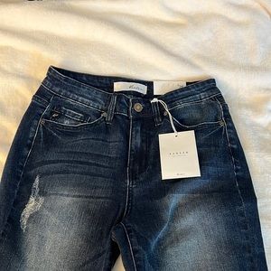 KanCan Roll Cuff skinny Jean